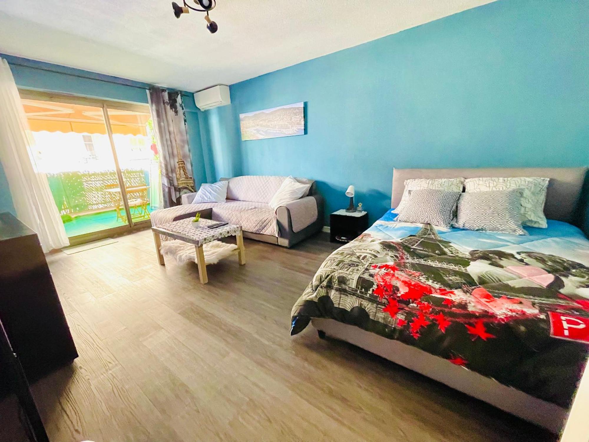 Confortable Studio A Nice Centre Cote Plage Bel Terrasse Paddle Dış mekan fotoğraf