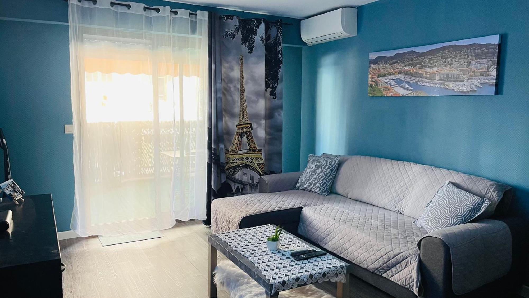 Confortable Studio A Nice Centre Cote Plage Bel Terrasse Paddle Dış mekan fotoğraf